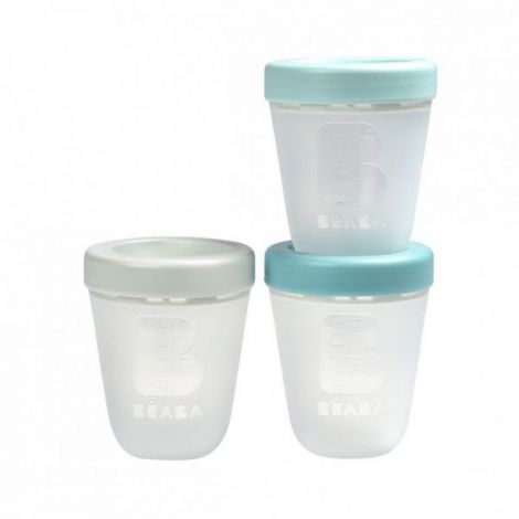 Set 3 recipiente silicon 200ml Jungle - poza 1