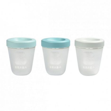 Set 3 recipiente silicon 200ml Jungle - poza 2