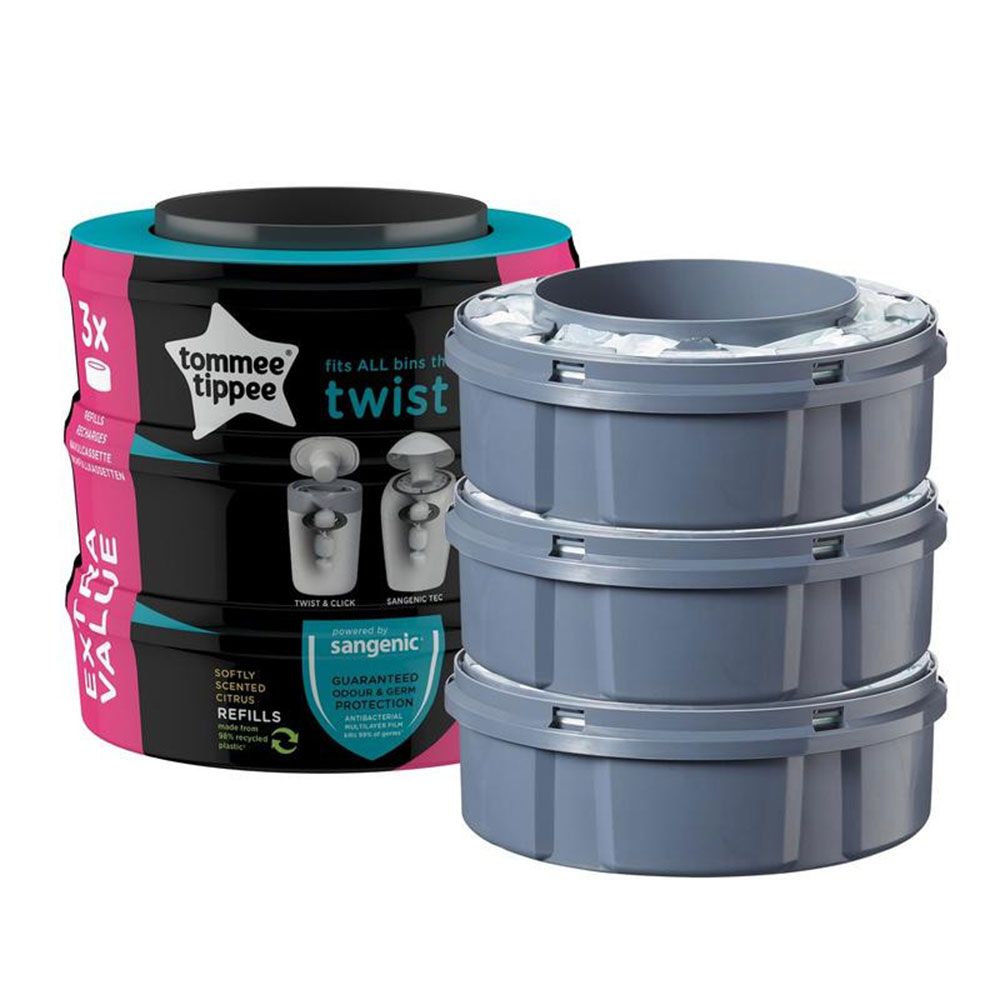 Set 3 rezerve pentru cos igienic Tommee Tippee Twist Click - poza 2