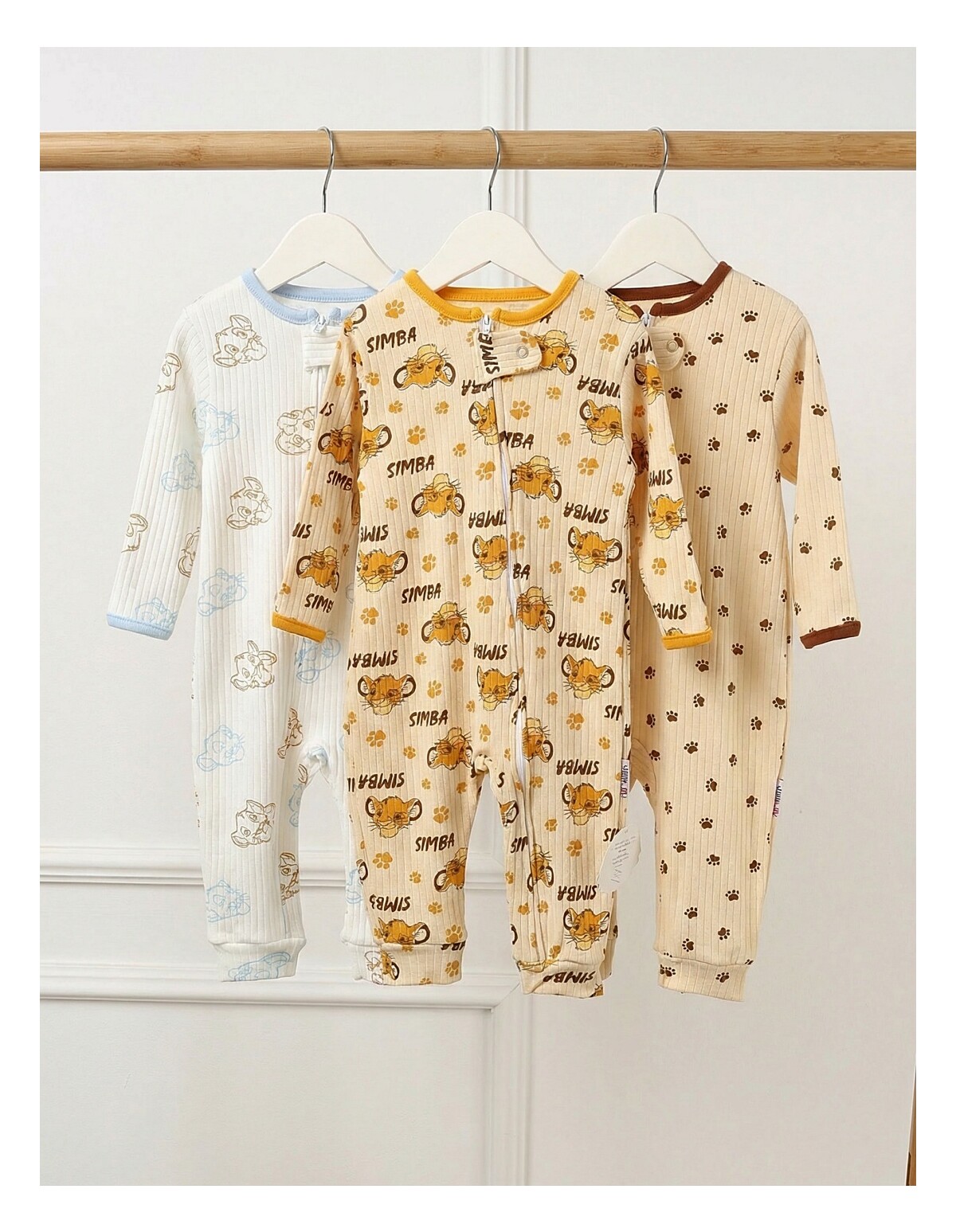 Set 3 salopete premium, Simba Lion, multicolor