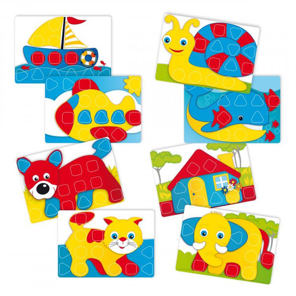 Set 33 piese Quercetti Pixel Baby 4400 - poza 3