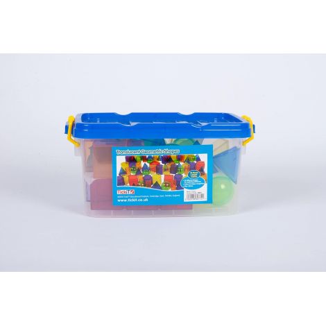 Set 36 corpuri geometrice translucide pentru tablete si mese luminoase - poza 3
