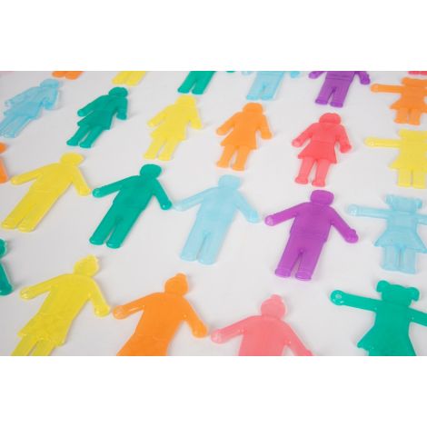 Set 36 figurine translucide Familia pentru mese si tablete luminoase - poza 3