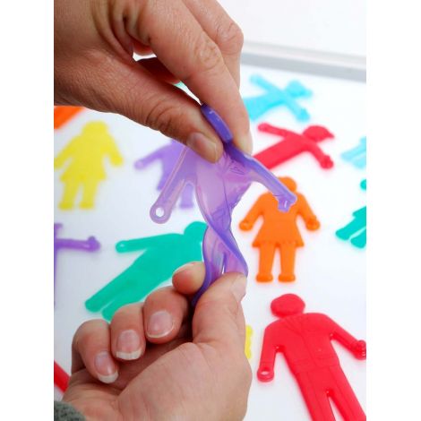 Set 36 figurine translucide Familia pentru mese si tablete luminoase - poza 5