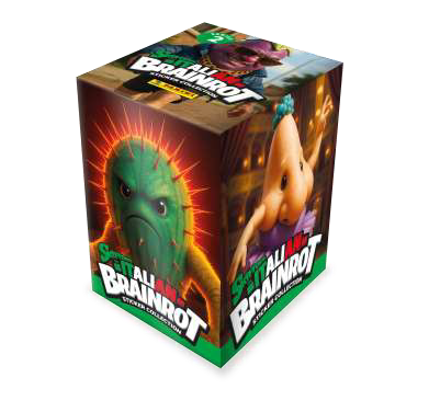 Set 36 plicuri stickere Panini Skifidol Italian Brainrot