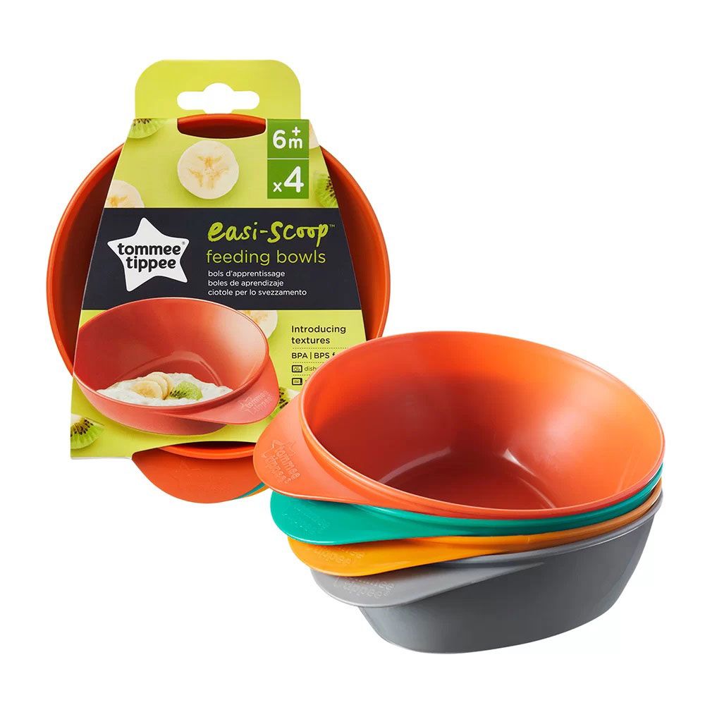 Set 4 castronele mancare Tommee Tippee 6 luni + - poza 3