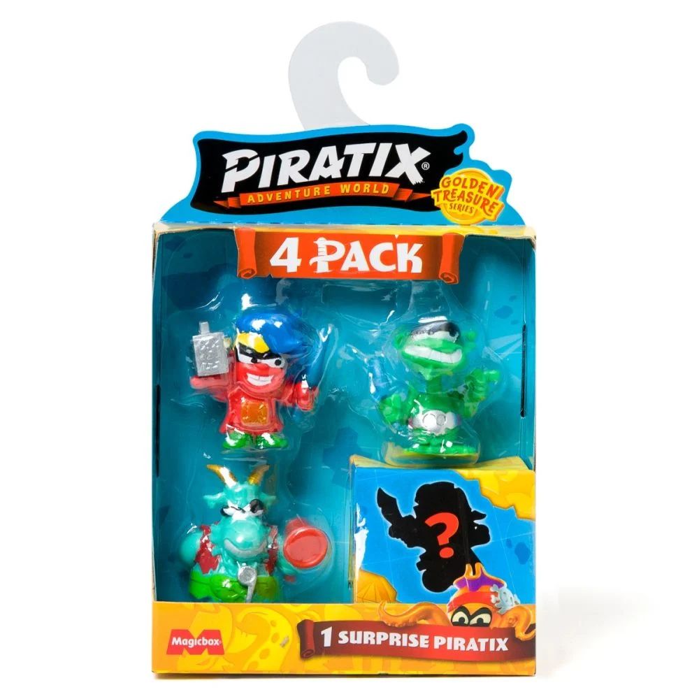 Set 4 figurine Piratix Golden Treasure - poza 3