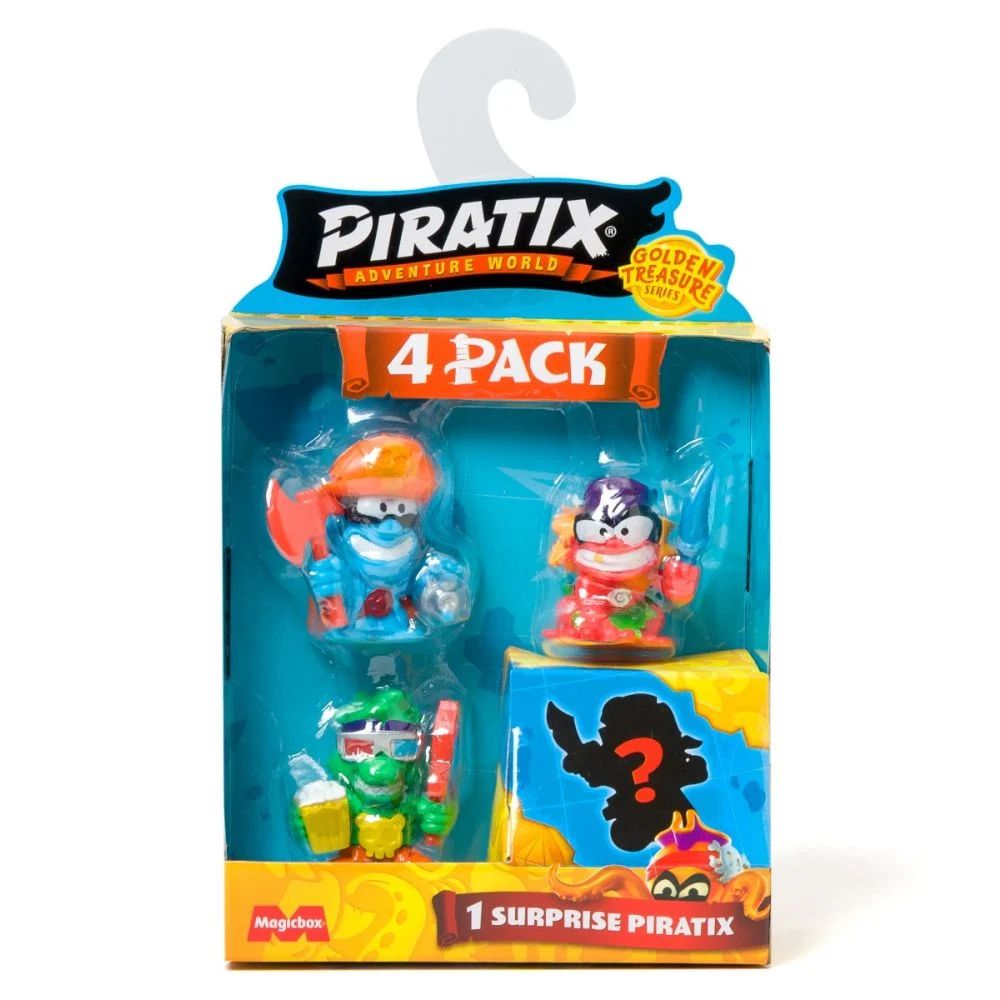 Set 4 figurine Piratix Golden Treasure - poza 5