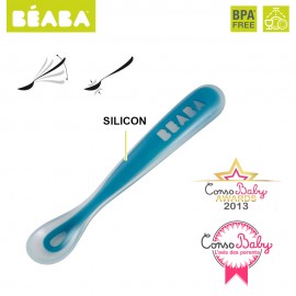 Set 4 lingurite ergonomice silicon Rainbow - poza 2
