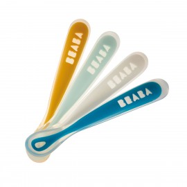 Set 4 lingurite ergonomice silicon Rainbow - poza 3