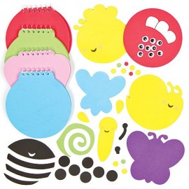 Set 4 minicarnetele cu spirala Gandacei - Baker Ross - poza 2