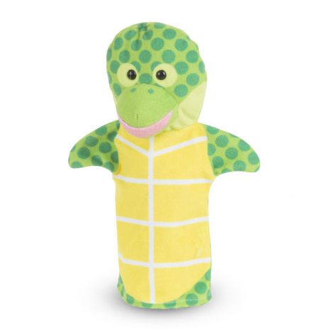 Set 4 papusi de mana Animale marine - Melissa and Doug - poza 2