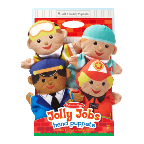 Set 4 papusi de mana Meserii Melissa&Doug 9086 - poza 1