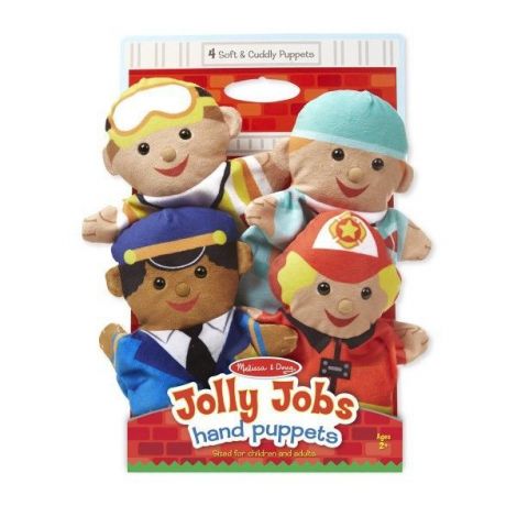Set 4 papusi de mana Meserii Melissa&Doug 9086 - poza 2