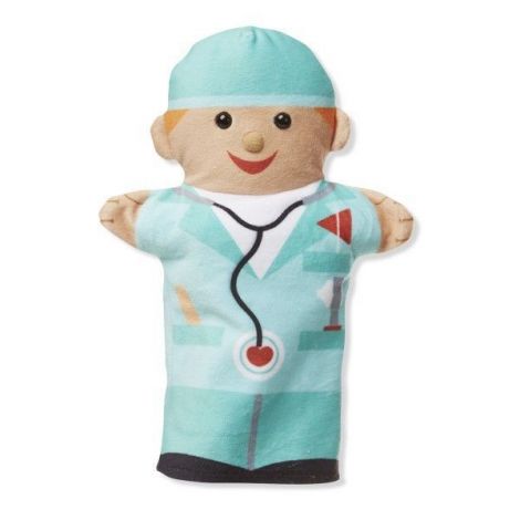 Set 4 papusi de mana Meserii Melissa&Doug 9086 - poza 4