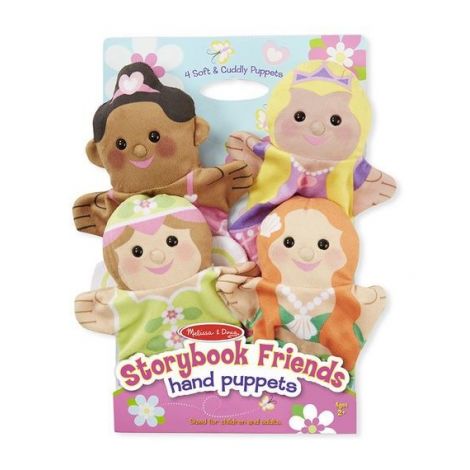 Set 4 papusi de mana Printese Melissa and Doug - poza 2
