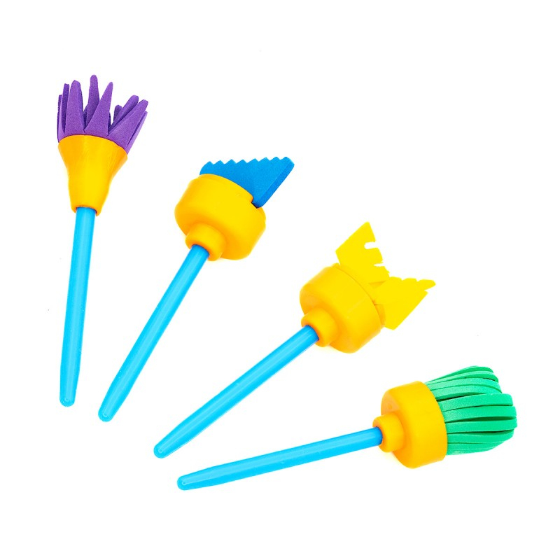 Set 4 pensule pentru copii Keyroad Baby Line, forme diferite