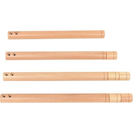 Set 4 picioare rotunde reglabile masurile 3-5 pentru blat masa rotund, patrat sau dreptunghiular - poza 4