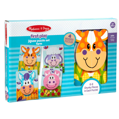 Set 4 puzzle Animale domestice - Melissa & Doug - poza 1
