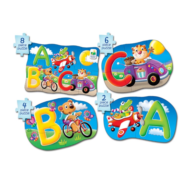 Set 4 puzzle-uri The Learning Journey ABC Engleza - poza 2