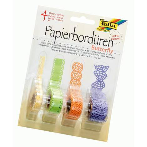 Set 4 role hartie autoadeziva Butterfly - poza 1