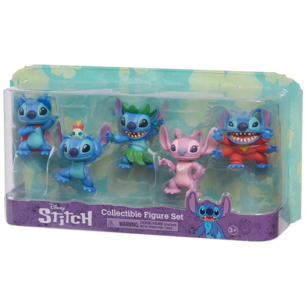 Set 5 figurine de colectie Disney Stitch - poza 4