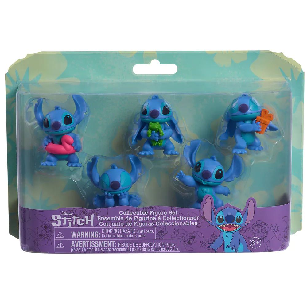 Set 5 figurine de colectie Disney Stitch 46287 - poza 2