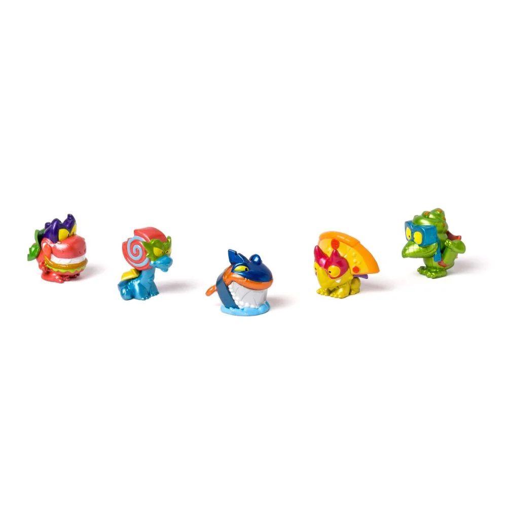Set 5 figurine in cutie SuperThings Dino Destroyers - poza 3