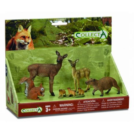 Set 5 figurine Lumea Padurii Collecta - poza 2