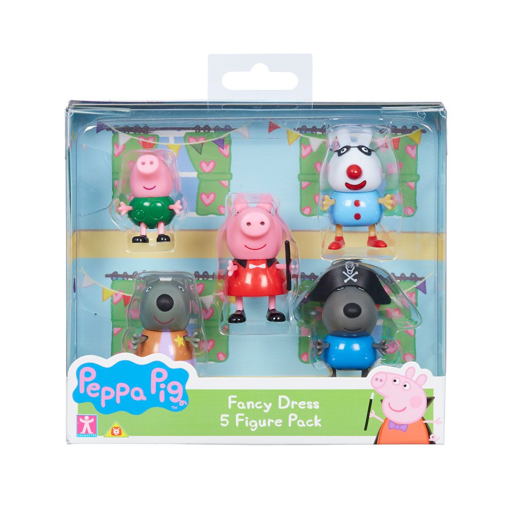Set 5 figurine Peppa Pig and Friends - poza 2