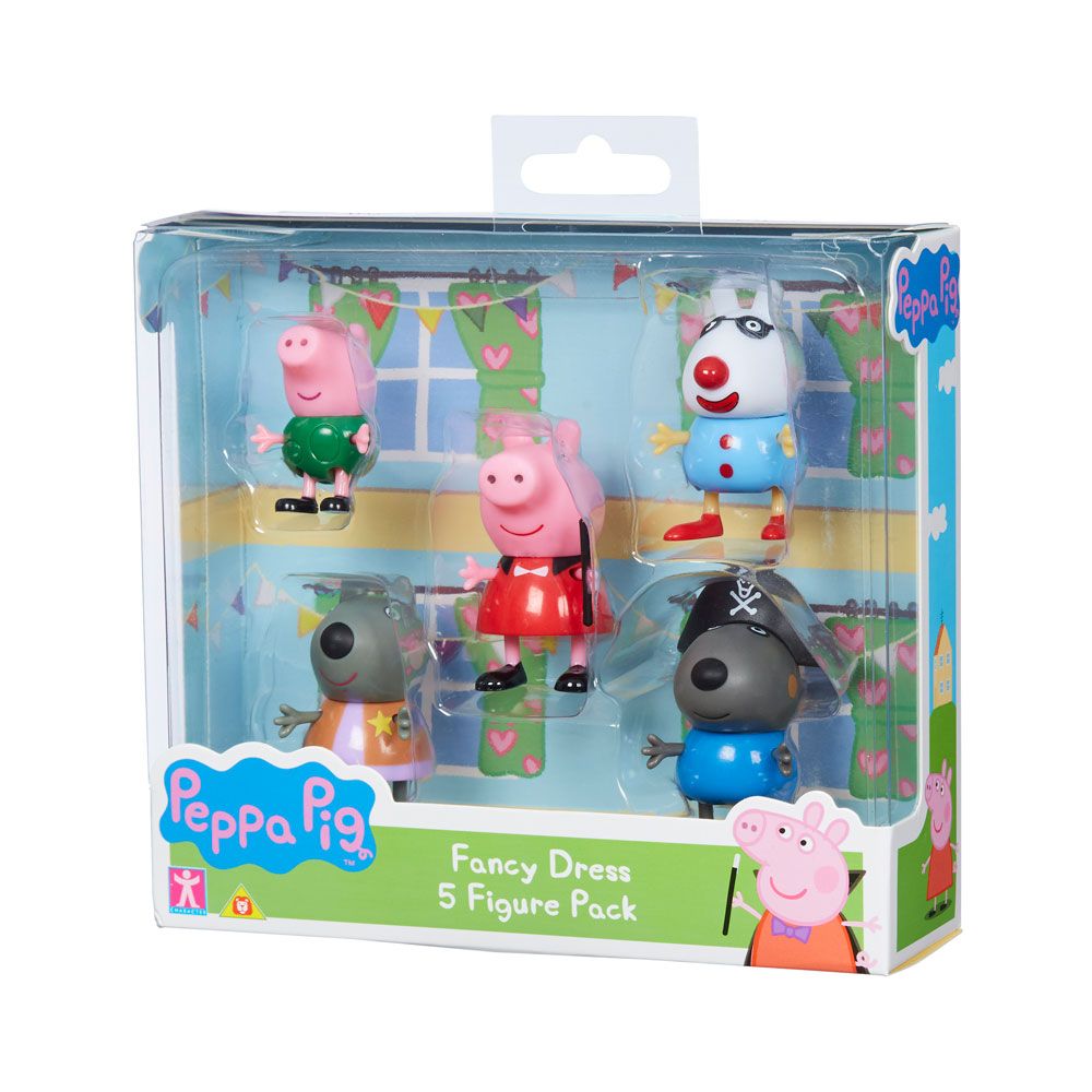Set 5 figurine Peppa Pig and Friends - poza 3
