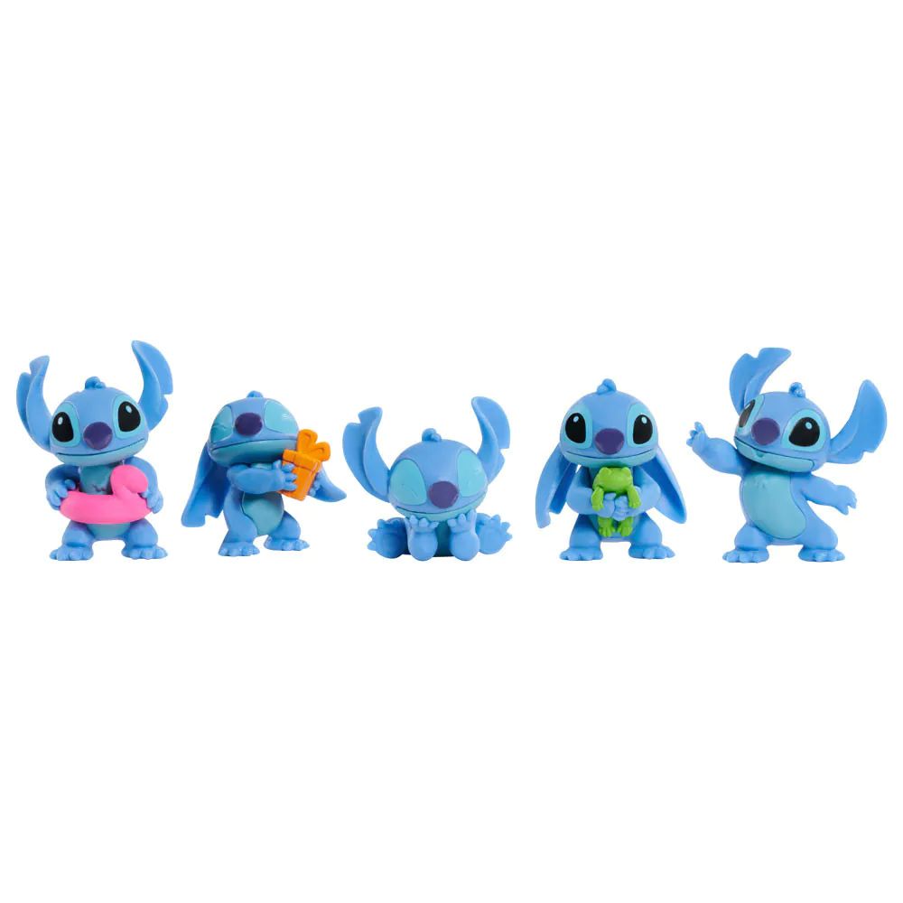 Set 5 minifigurine Disney Stitch Sea - poza 1