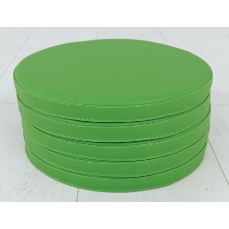 Set 5 perne Relax rotunde diam 35 cm verde inchis - poza 1