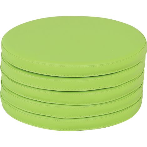 Set 5 perne Relax rotunde diam 35 cm verde lime - poza 1