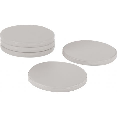 Set 5 perne rotunde 35 cm gri deschis - poza 1