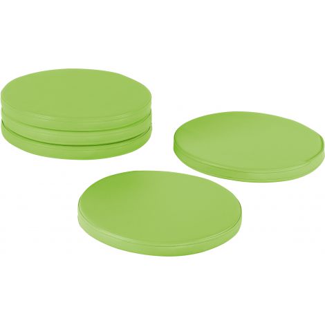 Set 5 perne rotunde 35 cm verde deschis - poza 1