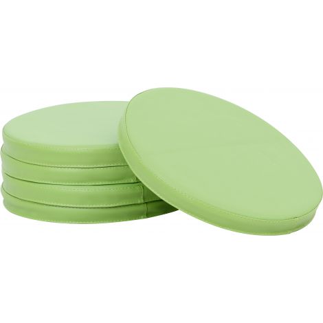 Set 5 perne rotunde 35 cm verde deschis - poza 2