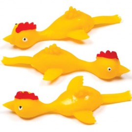 Set 5 pui extensibili Flying Chickens - poza 1