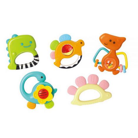 Set 5 Zornaitoari Dinozauri Multicolori - poza 1