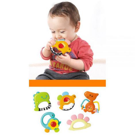 Set 5 Zornaitoari Dinozauri Multicolori - poza 2