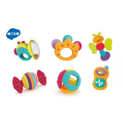 Set 6 Jucarii Zornaitoare Pentru Bebelusi - poza 3