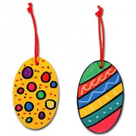 Set 6 pandantive de decorat Paste - poza 3