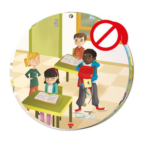 Set 6 postere educative Anti-bullying pentru gradinita si scoala - poza 3
