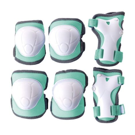 Set 6 protectii sport Yvolution 3-5 ani Green - poza 1