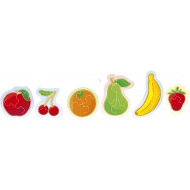 Set 6 puzzle Fructe - Miniland - poza 4