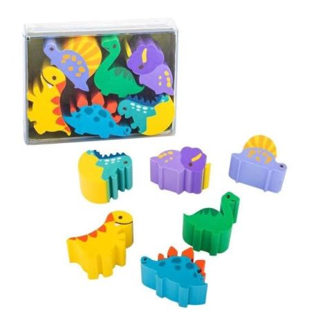 Set 6 radiere, dinozauri si spatiu - poza 2
