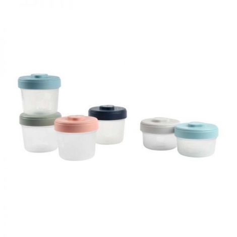 Set 6 recipiente hrana Beaba 2x90ml, 4x150 ml - poza 1
