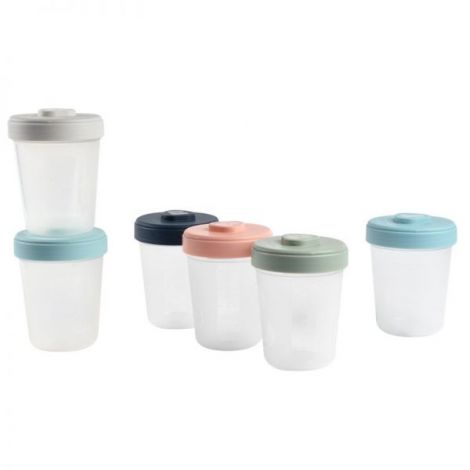 Set 6 recipiente hrana Beaba 6x250 ml - poza 1