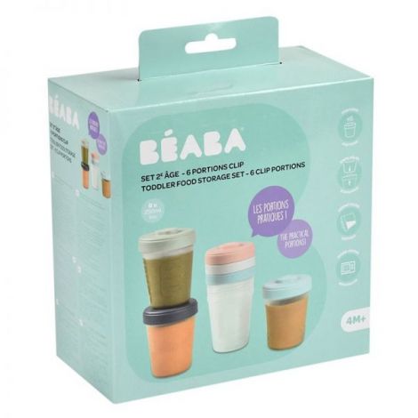 Set 6 recipiente hrana Beaba 6x250 ml - poza 3