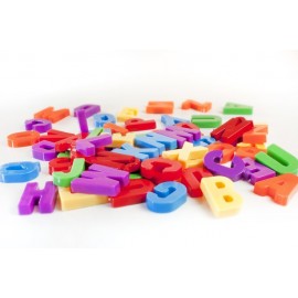 Set 66 litere mari magnetice - Miniland - poza 5